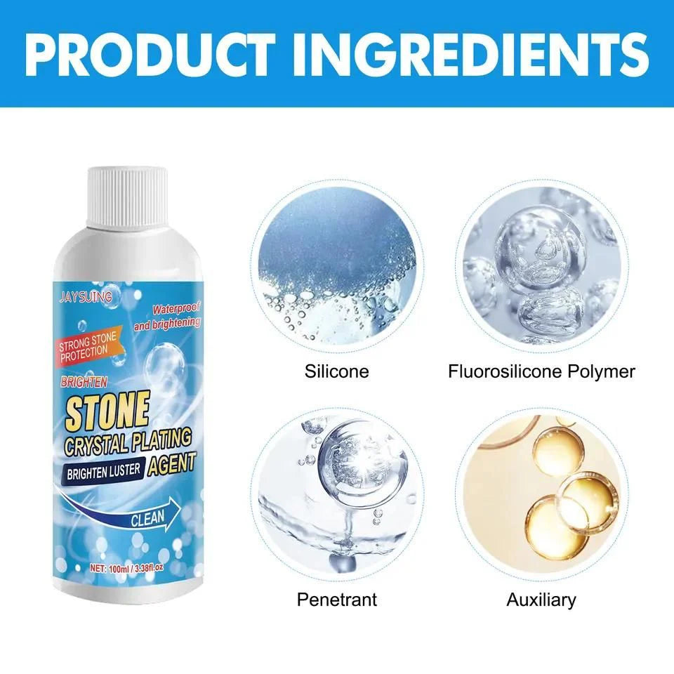Stone Crystal Plating Agent ( Pack of 2 - Buy 1 Get 1 Free )